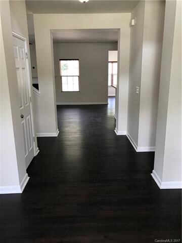 Foyer very nice hardwood floors throughout