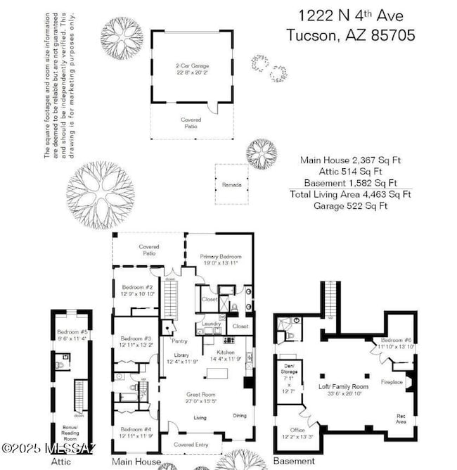 Floor plan 4th Ave
