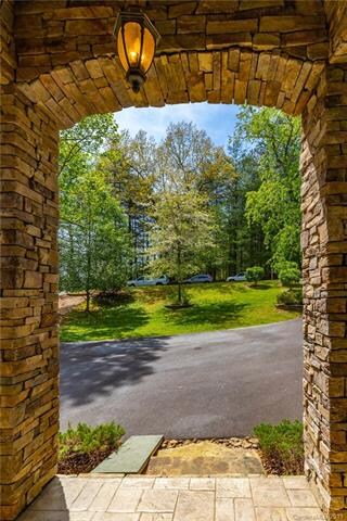 View of front yard from Entrance to Home