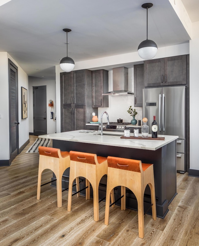Model residence kitchen