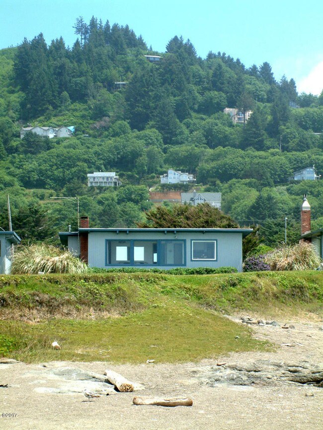 6 View of house from the beach