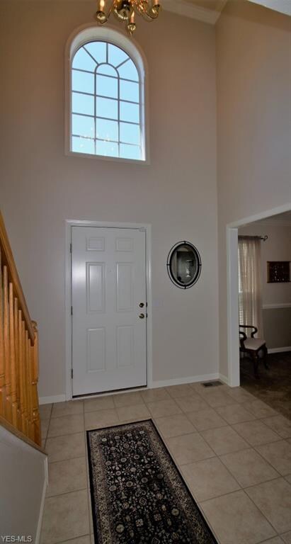Welcoming Two-Story Foyer