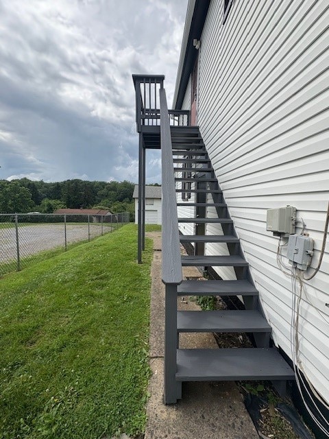 Stairs Leading to Apartment