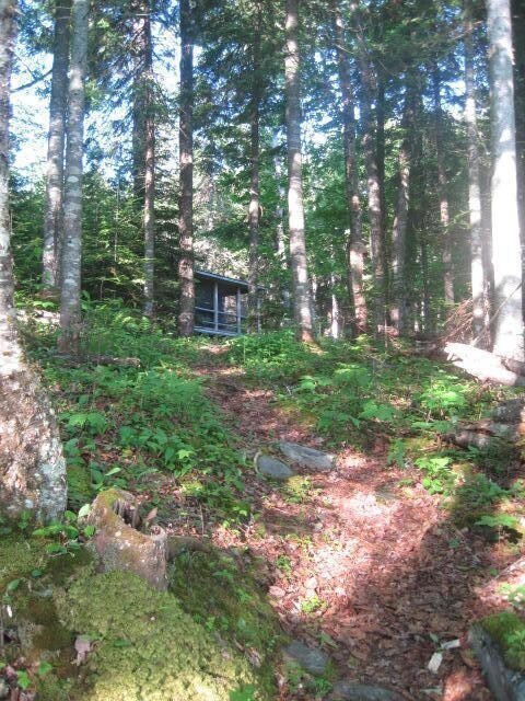 Attean camp trail