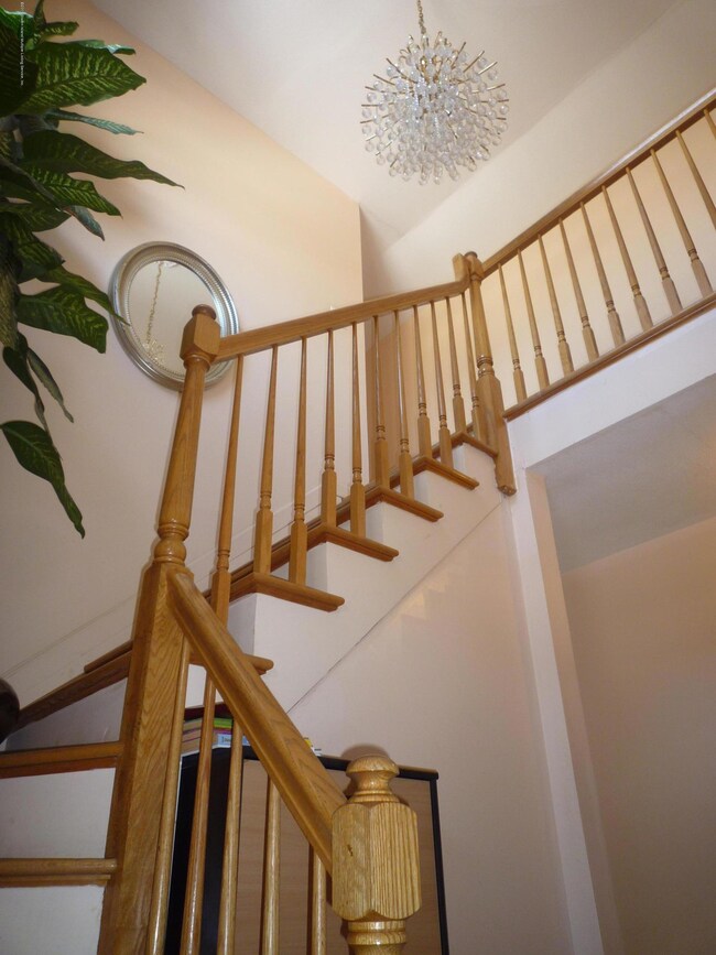 view from entry foyer