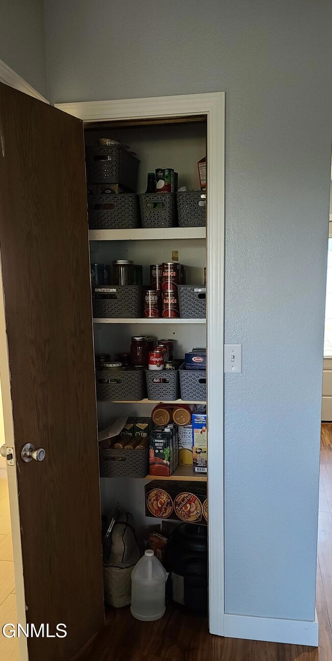 pantry closet open