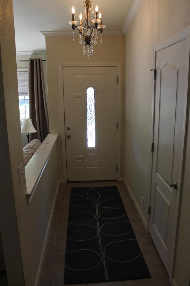 Chandelier Entry