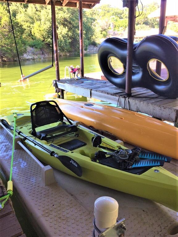 Boat slip currently used for kayaks