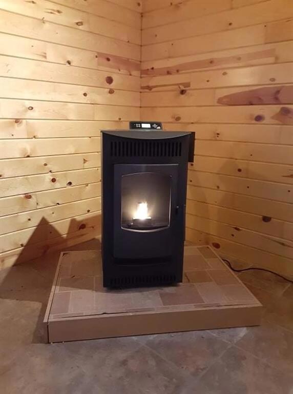 New pellet stove.