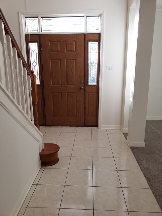 View of the entry way.