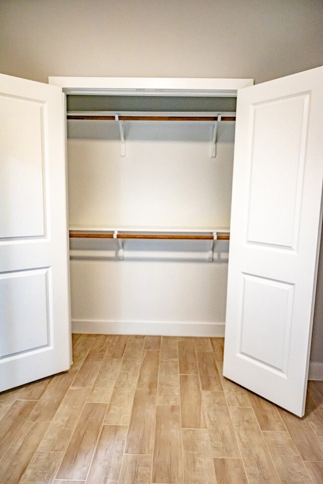 Closet off kitchen