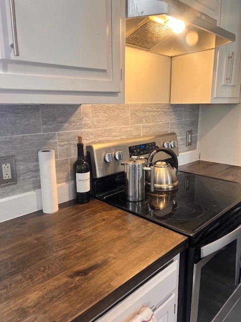 Wood counter top