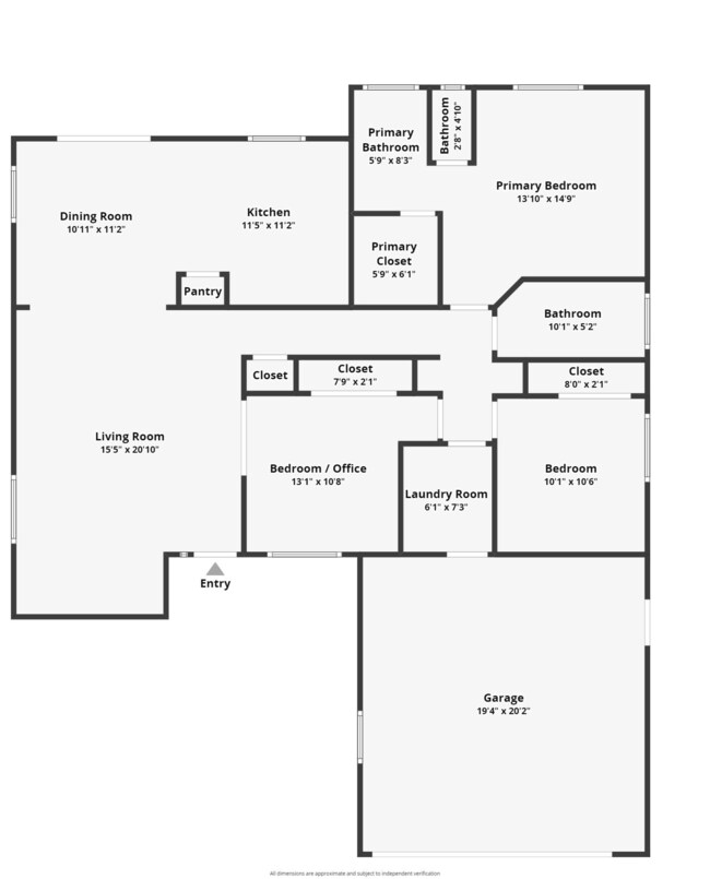 372 E 710 S, Ivins Floor Plan