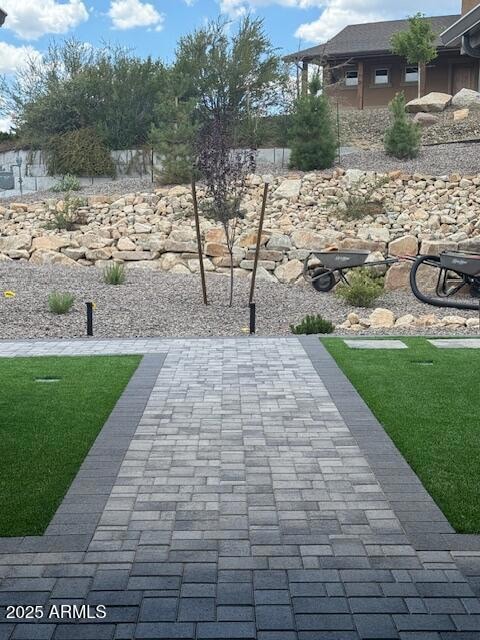 Paver Walkway