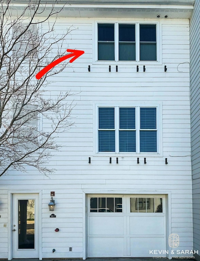 Garage Entry and Lower Rear Door