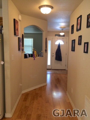 View from Kitchen to front door