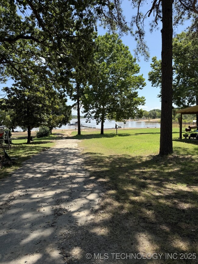 walking/golf cart path directly across from the ho