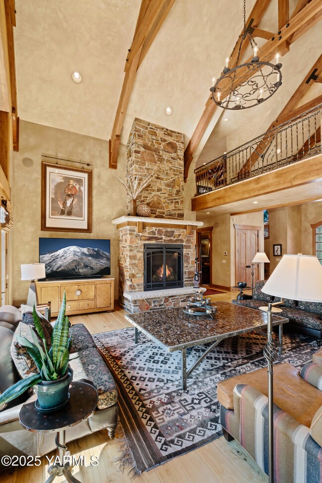9_Stone Fireplace