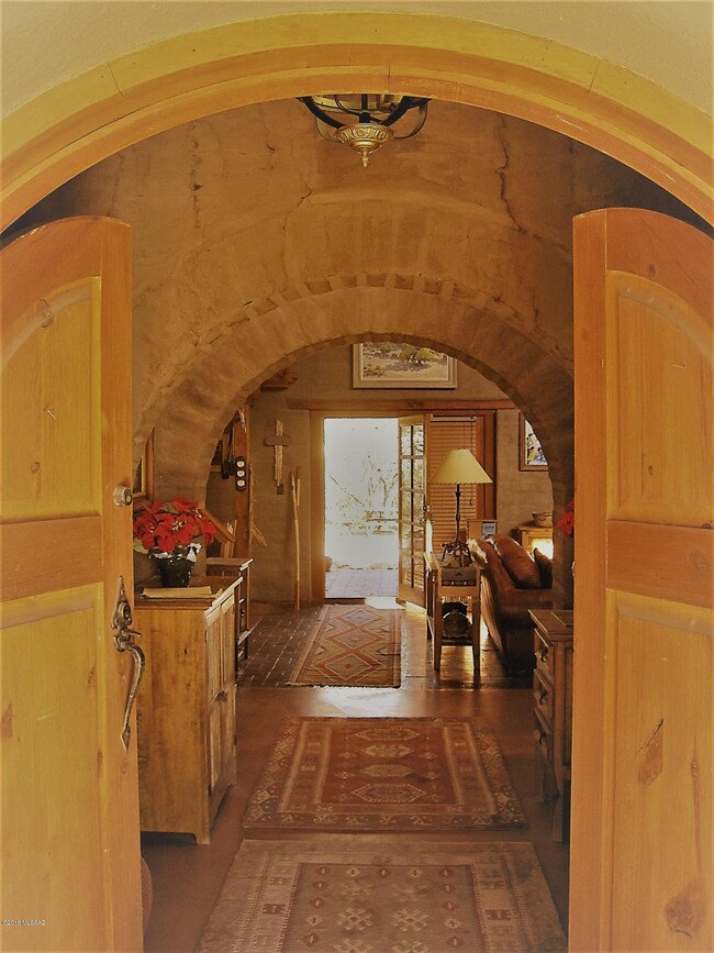 Front door to backdoor