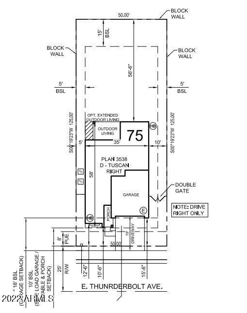 Plot plan
