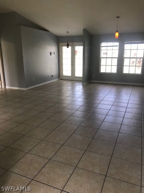 Front entry Living space