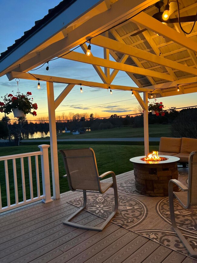 sit outside enjoy the view