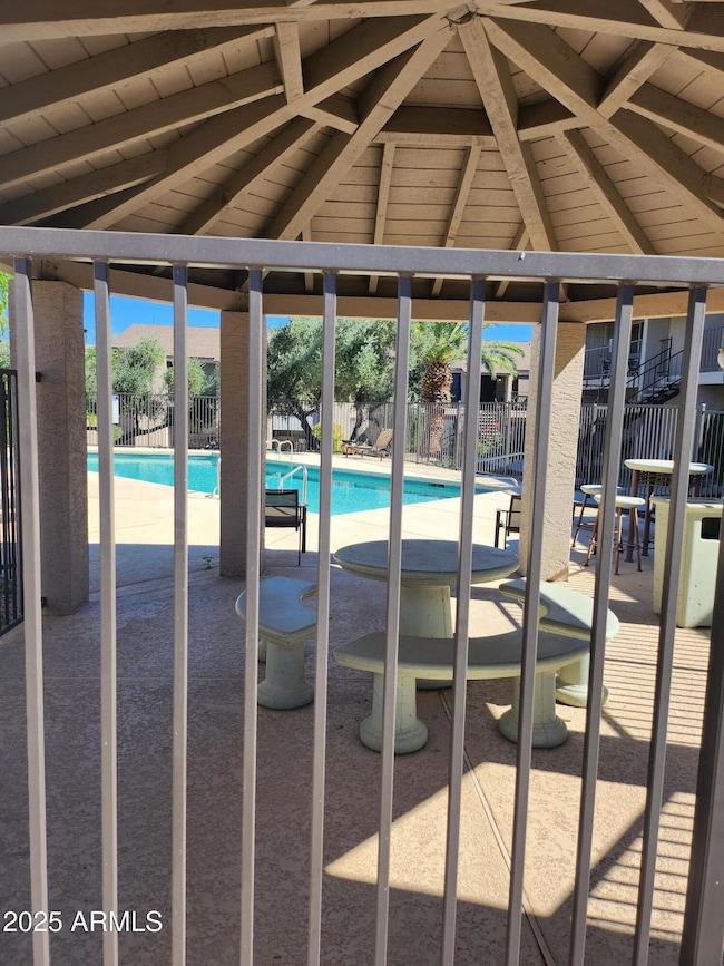 Shamrock Cabana and pool