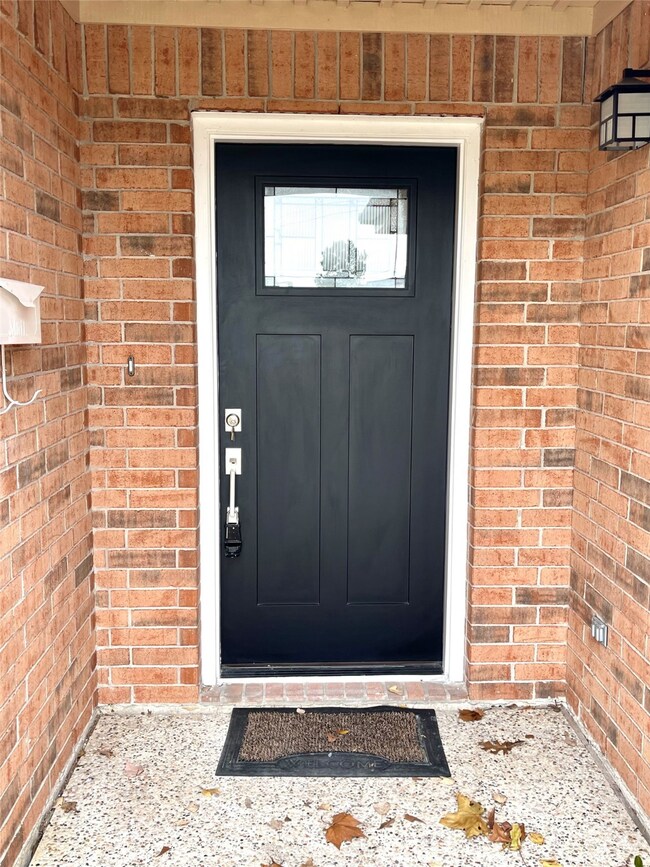 New front door