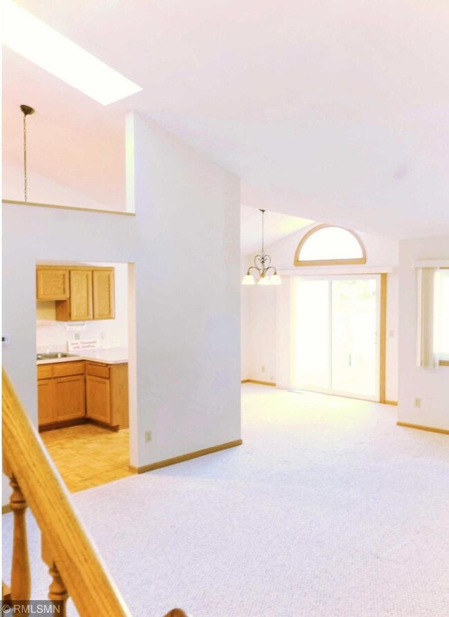 82nd Vaulted Living Room