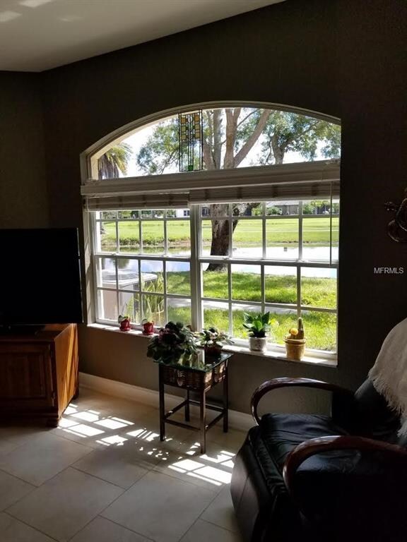 view from living area