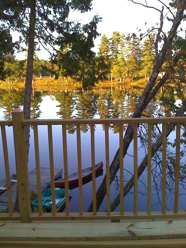 View from deck