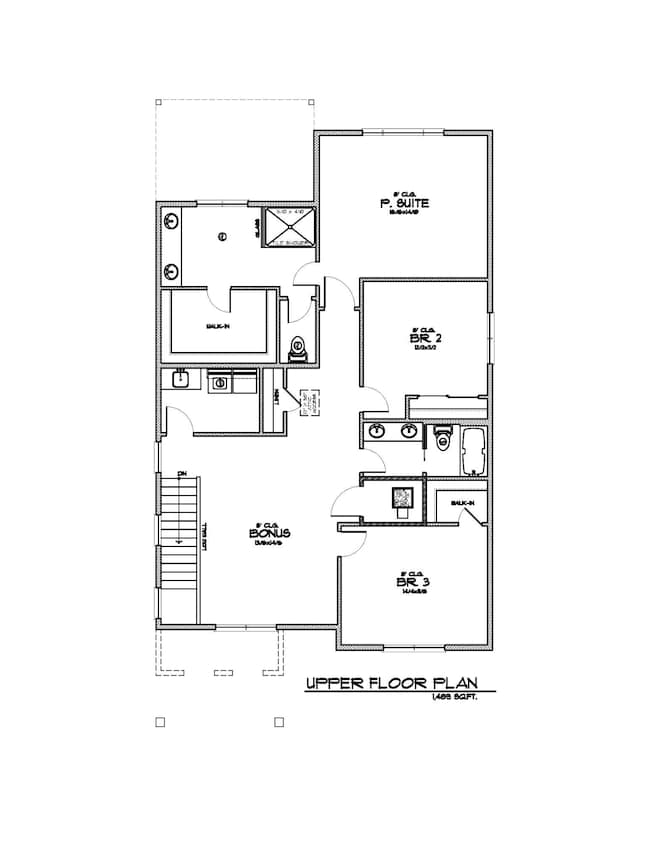Upper Floor Plan