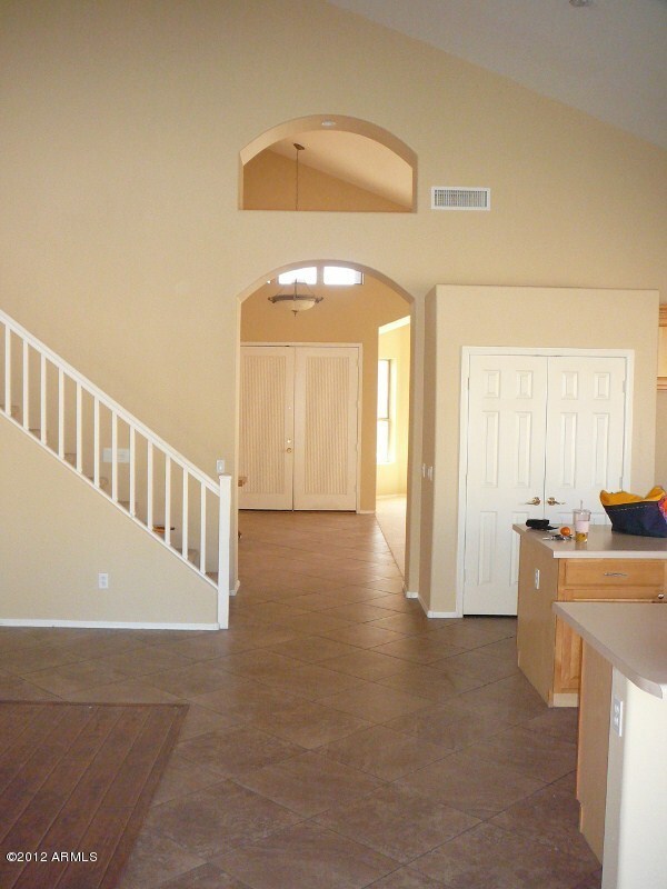 Family room looking towards front door