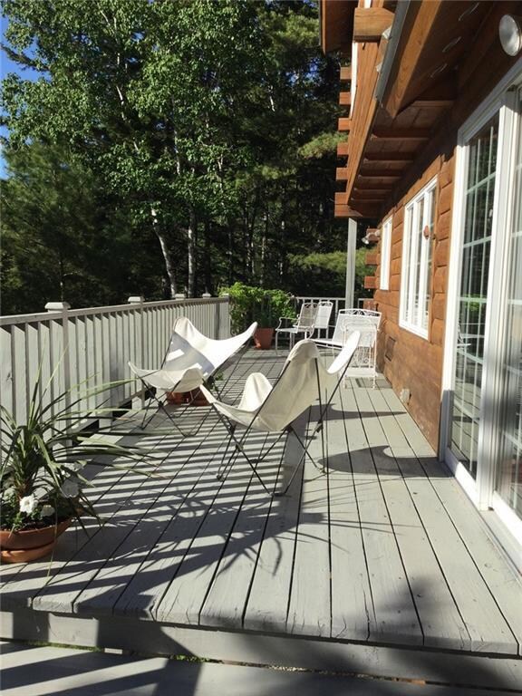 Lovely deck for sun bathing.