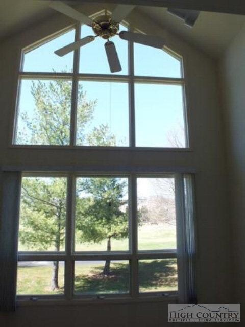 Living Room 3: Cathedral ceilings and lots of wind