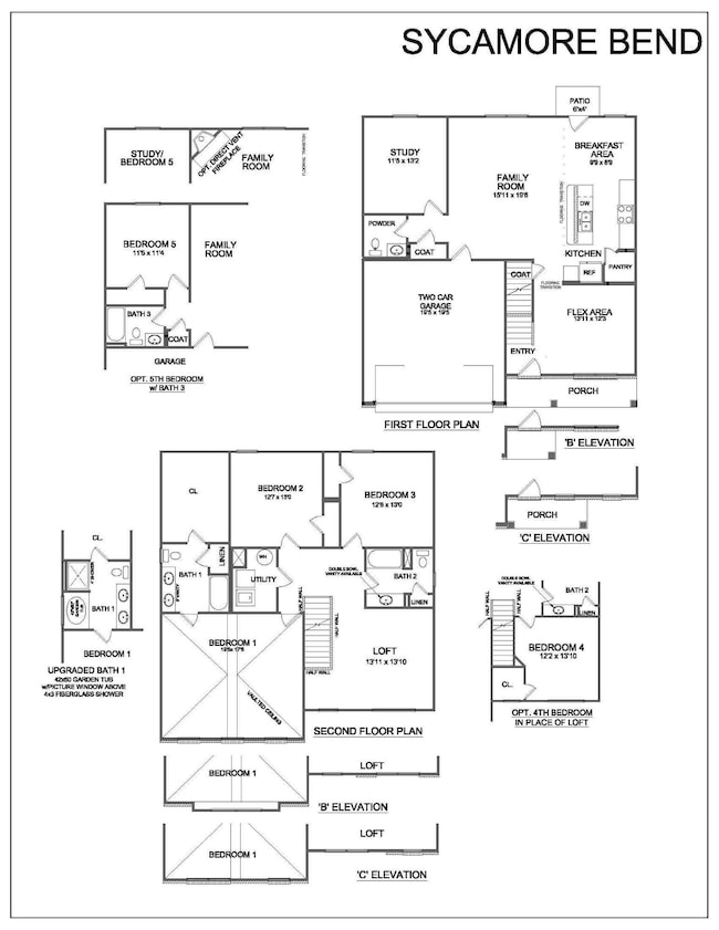 Sycamore Bend Floorplan