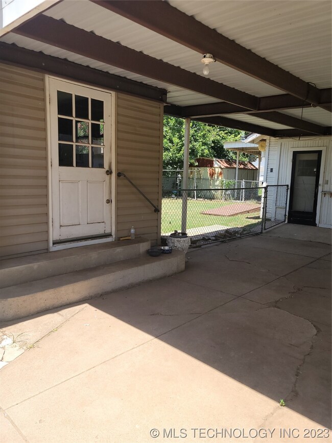 Side Door Entrance