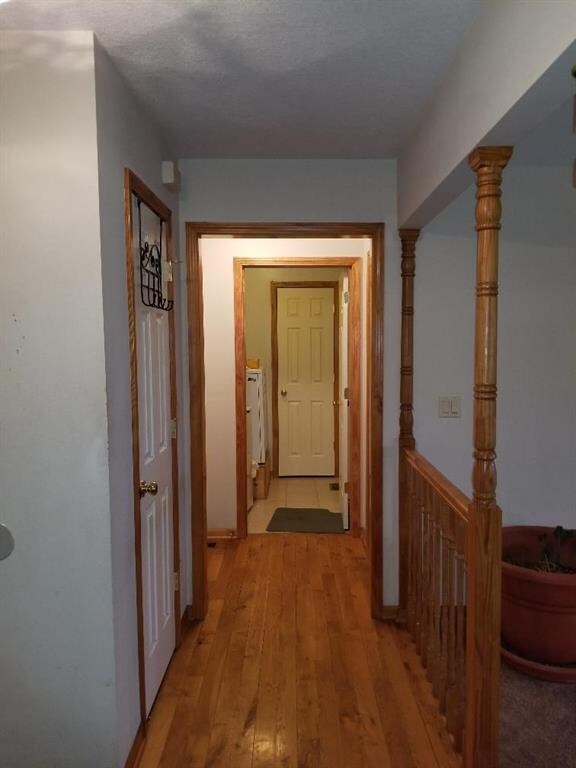 Front entry to upstairs laundry