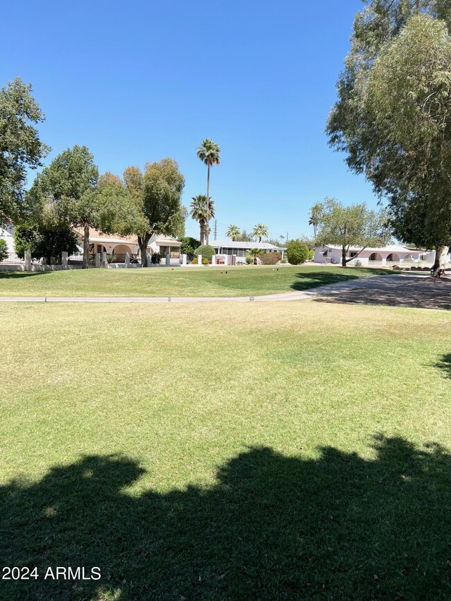 Back Patio View of 3rd Tee