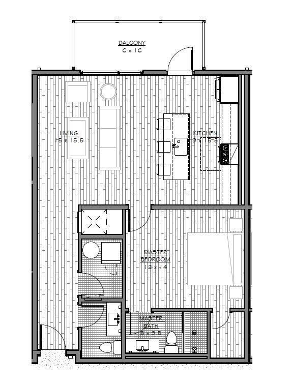 The Saxony unit 415, New Orleans, LA 70117 - photo 6