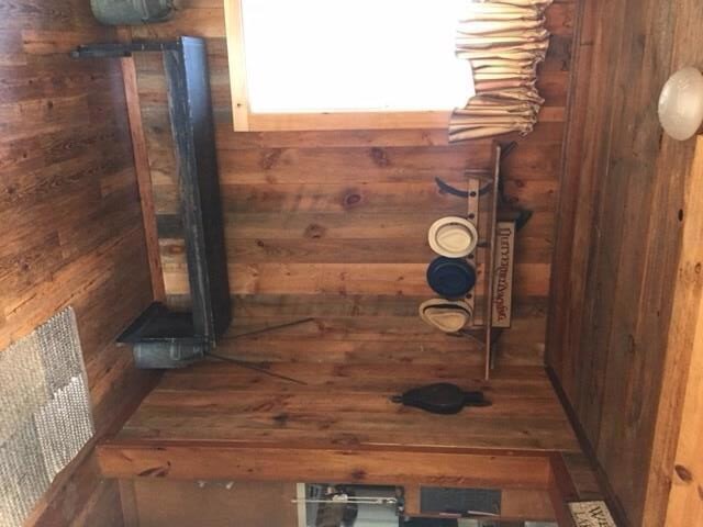 Mud room, front entry. Also has a...