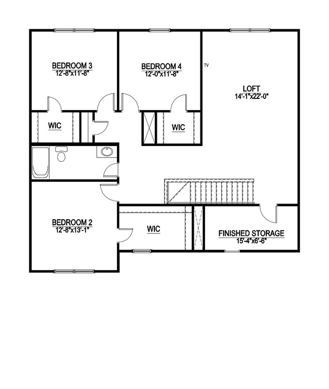 2603 Plan_Second Floor