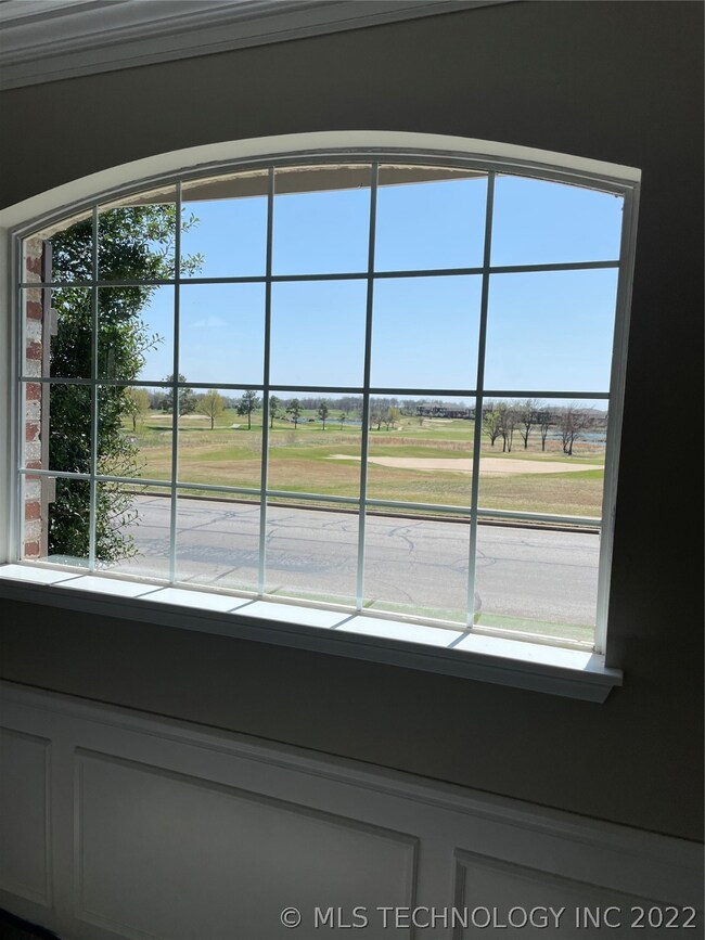 Dining room looking over golf course