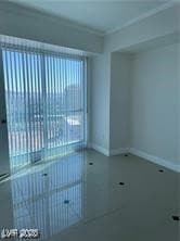 Spare room with baseboards