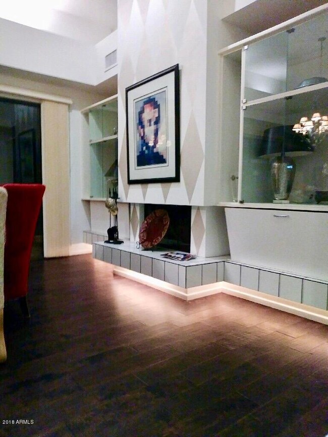 Formal Dining Fire Place