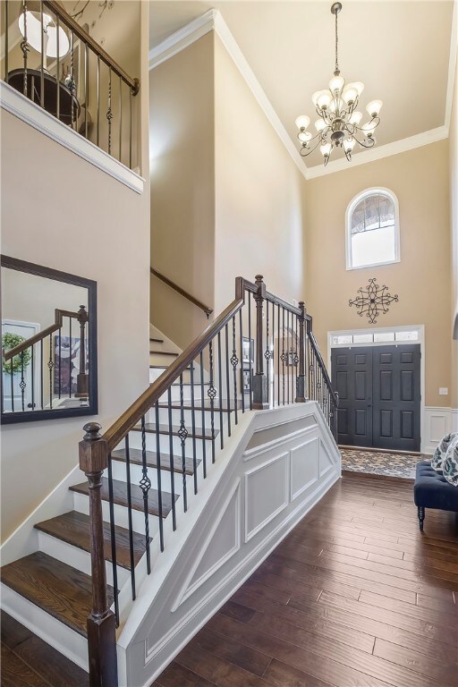 Foyer/Double Staircase