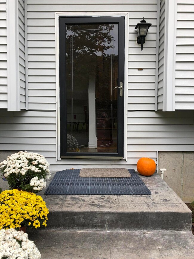 front door closeup