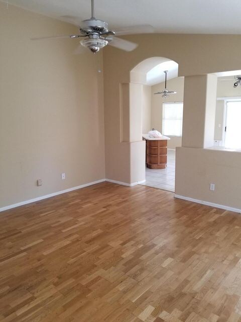 Living Room & Entry To Kitchen