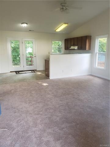 Kitchen open to family room