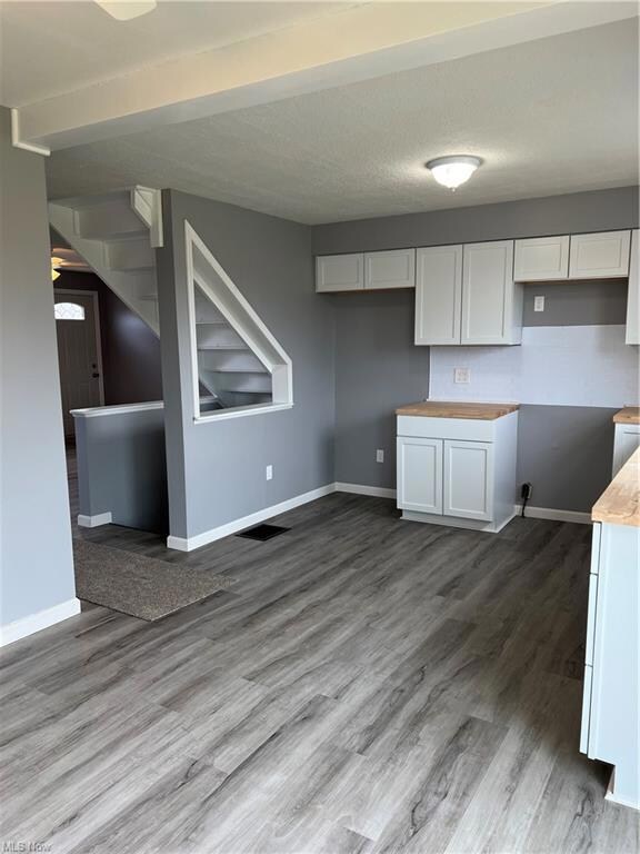 Entire brand new eat-in kitchen with sliders to th
